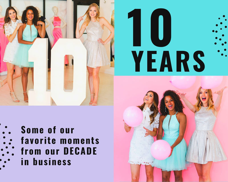 Favorite moments from our DECADE in business