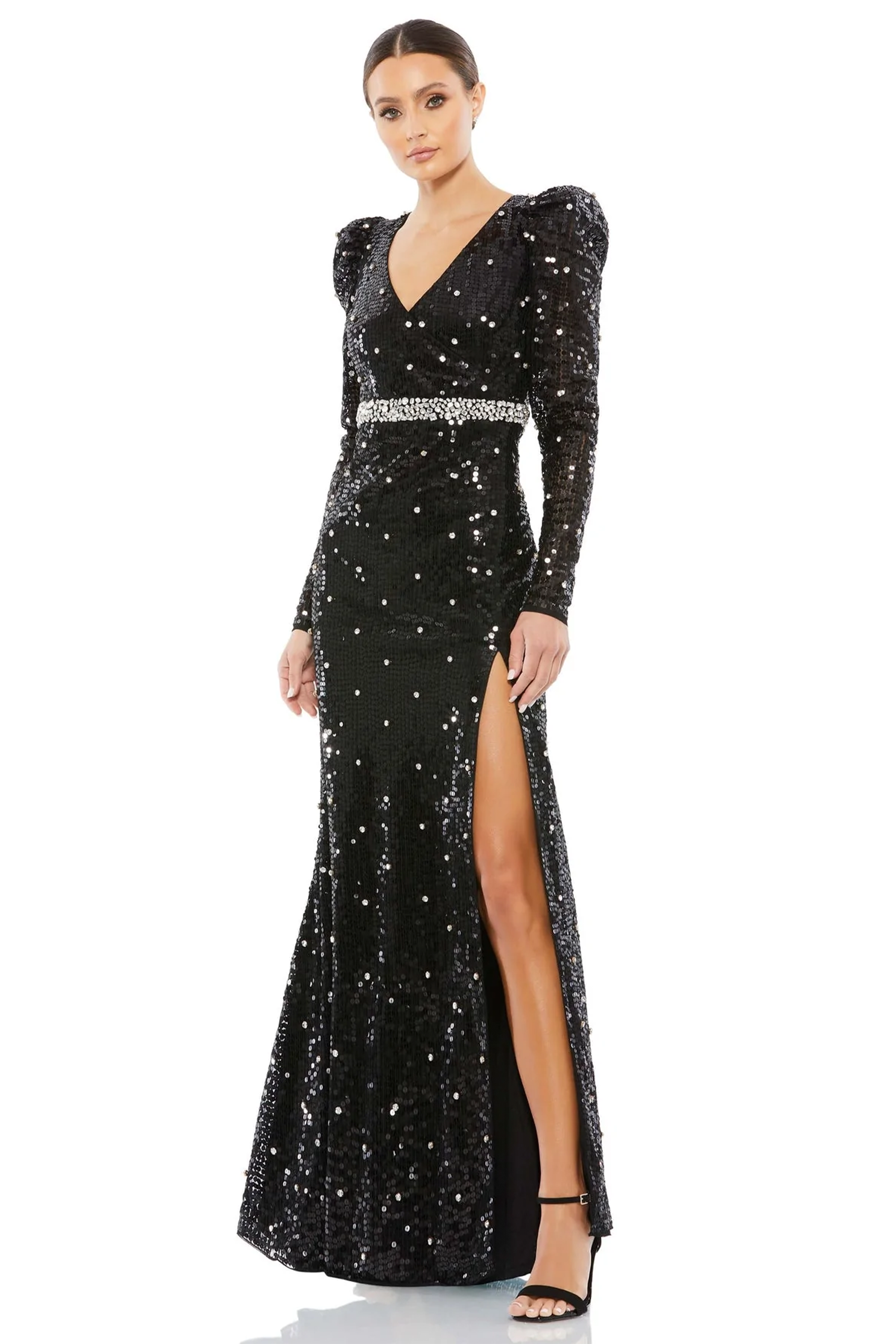 Mac Duggal フローラル柄スタイリッシュ Vネックロングドレス 黒 楽天市場】vネック ロングドレスの通販