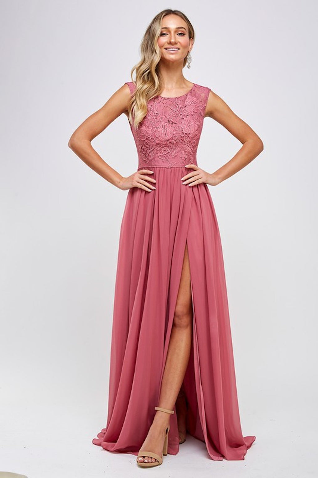 long sleeve winter dress A-Line Wedding Gown With Lace main image 1