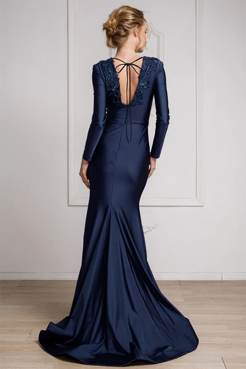 elvira blue dress Women's Elvira Sheath Denim Maxi Dress XXS/XS/S/M/L/XL/XXL/Customize Blue Opal MEAN BLVD