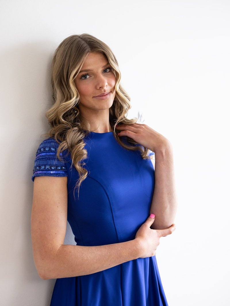 abbi blue dress Abbi Broad City Blue Dress